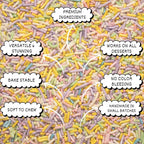 rainbow sprinkles for decoration 02 100 g 1