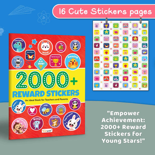 "2000+ Reward Stickers: A Fun Sticker Book for Teachers and Parents - Encouraging and Celebrating Kids' Achievements with Over 2000 Stickers [Paperback]"