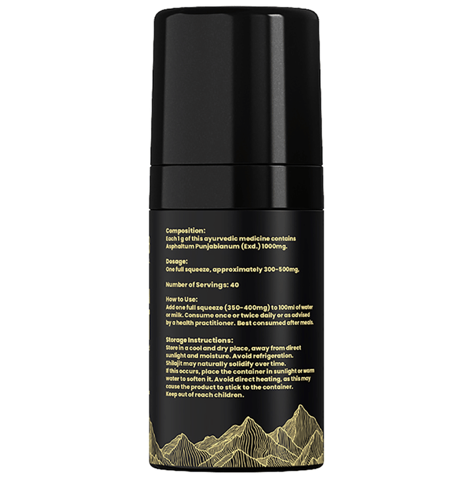 Bixa Botanical Pure Himalayan Shilajit Resin