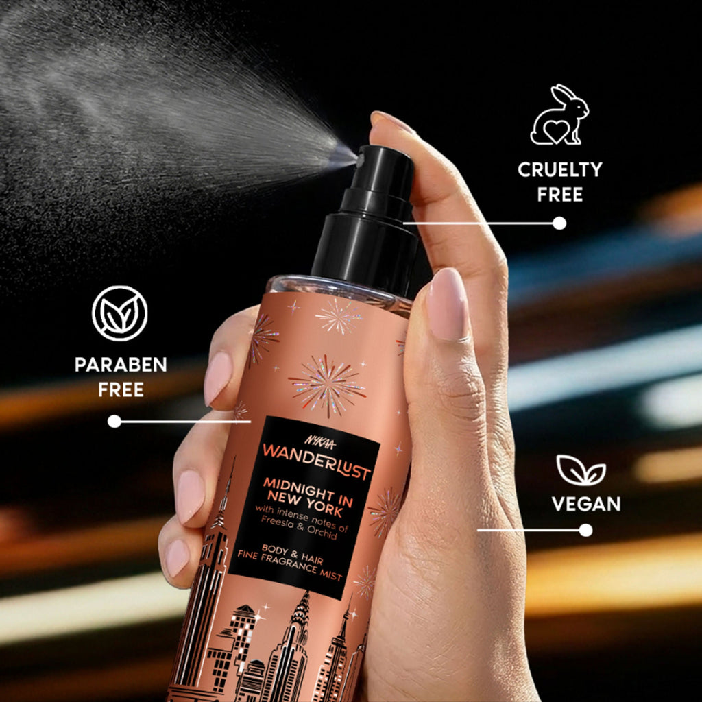 Wanderlust Fragrance Mist For Her - Midnight In New York