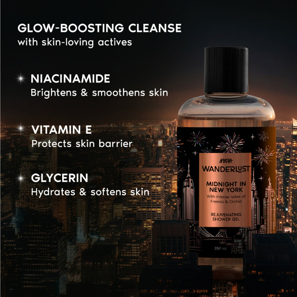 Wanderlust Shower Gels - Midnight In New York