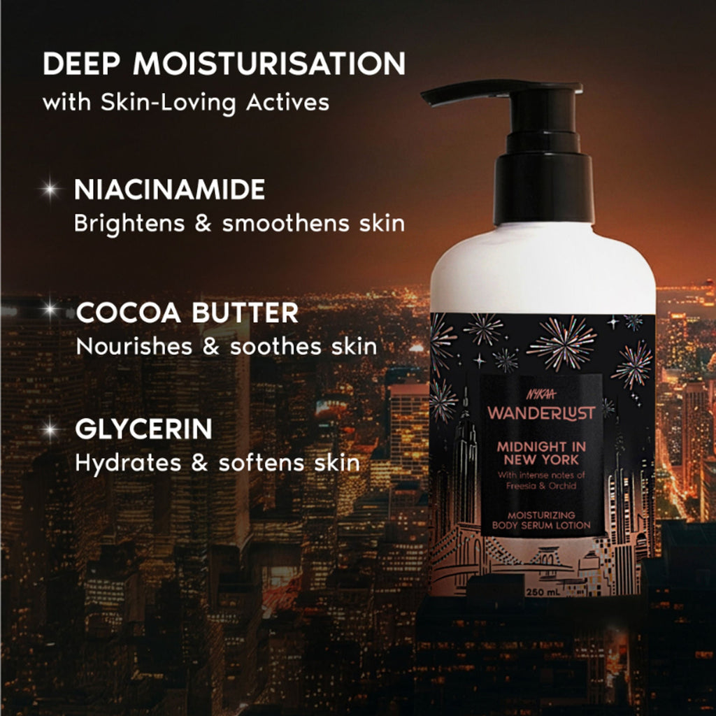 Wanderlust Moisturizing Body Lotion - Midnight In New York