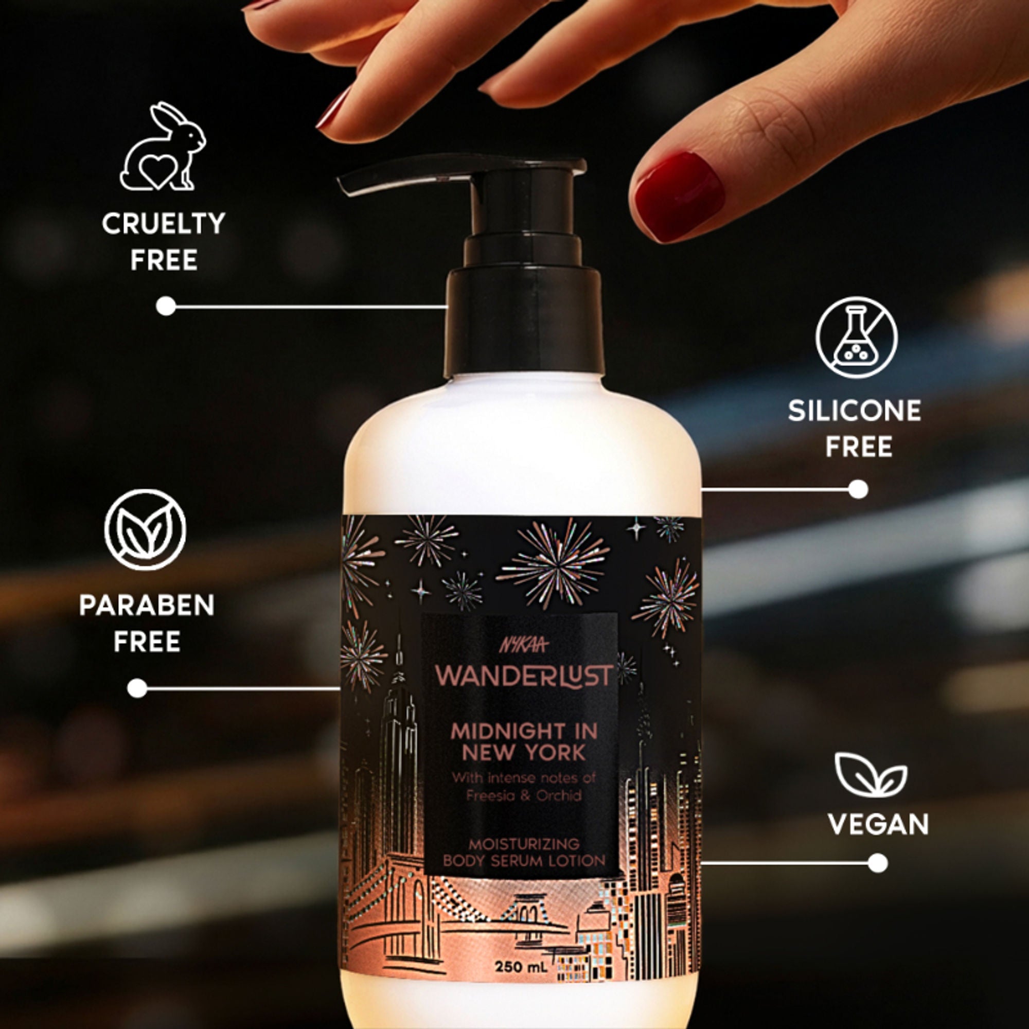 Wanderlust Moisturizing Body Lotion - Midnight In New York
