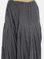 Souchii Women Grey Solid Loose-Fit Patiala - Distacart