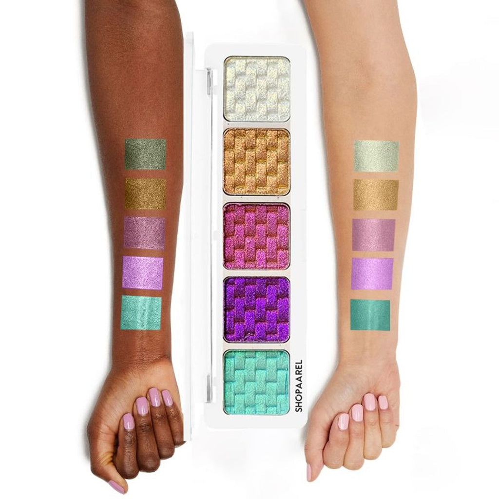 Shopaarel Sparkle 5 Color Eyeshadow - Phonex - Crystal