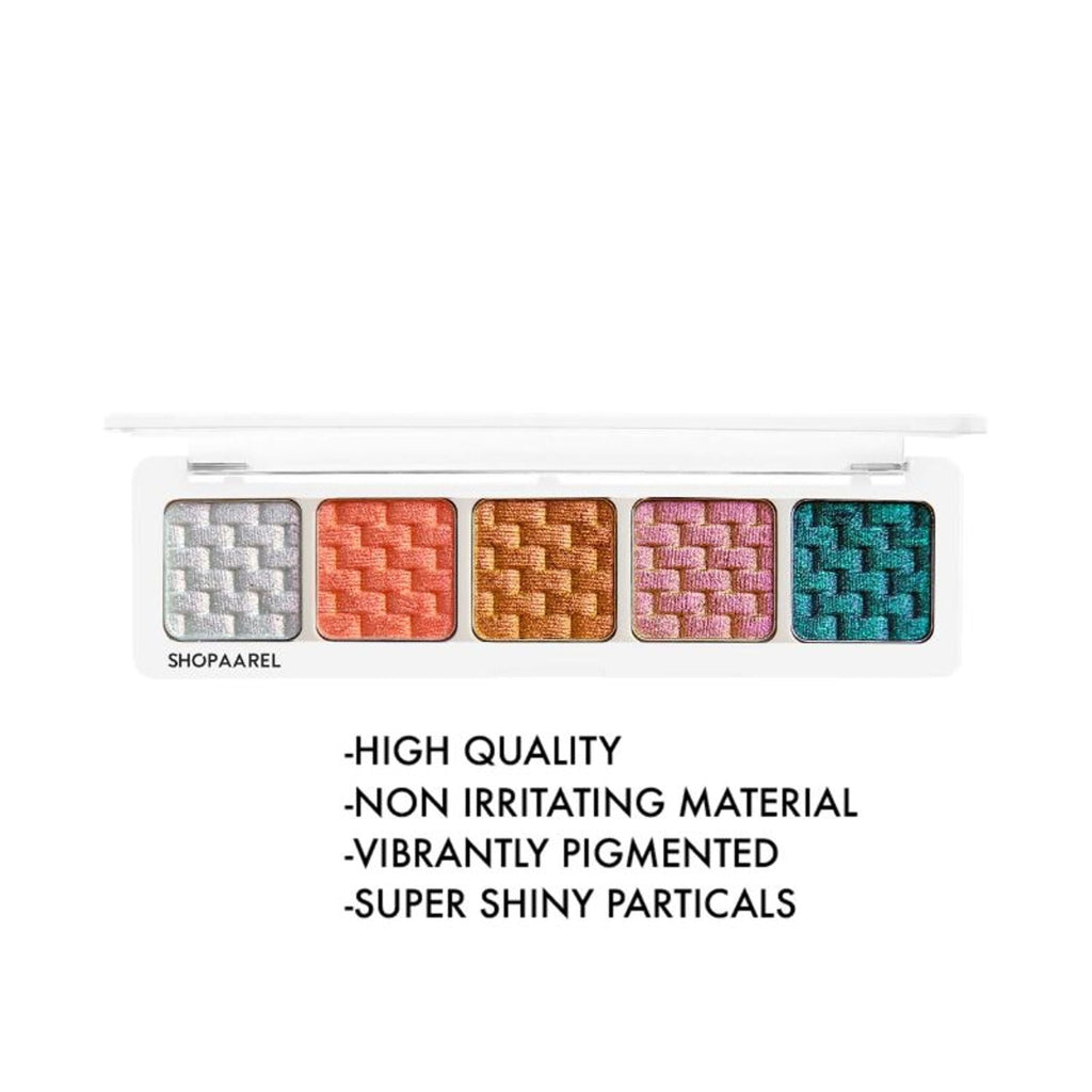 Shopaarel Sparkle 5 Color Eyeshadow - Phonex - Phonex