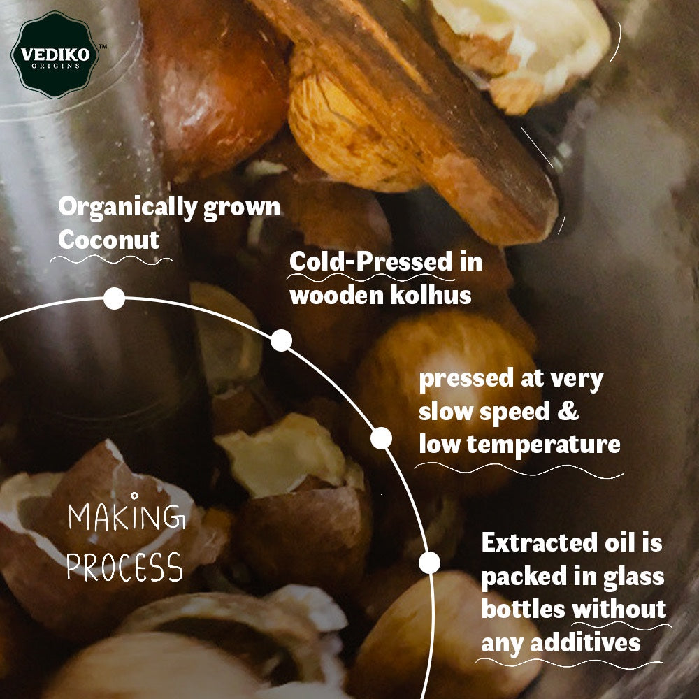Vediko Origins Coconut Oil - Distacart