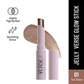 Swiss Beauty Jelly Verse Glow Eyeshadow Stick , Rich Color Payoff, Crease-Proof - Star Shower