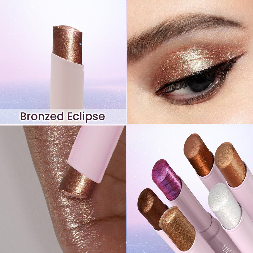 Swiss Beauty Jelly Verse Glow Eyeshadow Stick , Rich Color Payoff, Crease-Proof - Star Shower - Distacart