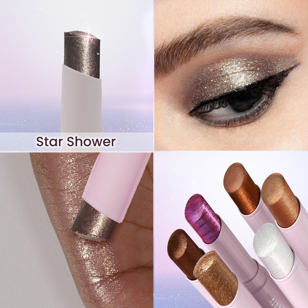 Swiss Beauty Jelly Verse Glow Eyeshadow Stick , Rich Color Payoff, Crease-Proof - Bronzed Eclipse - Distacart