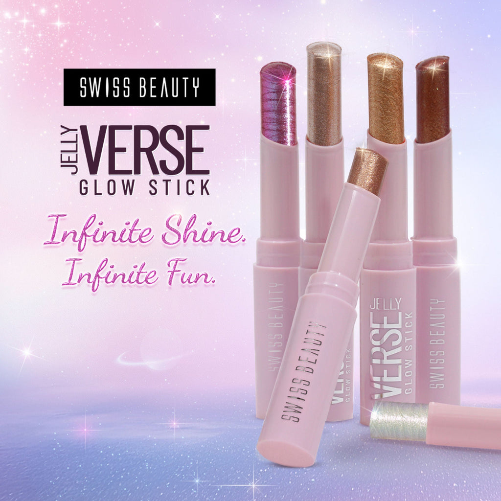Swiss Beauty Jelly Verse Glow Eyeshadow Stick , Rich Color Payoff, Crease-Proof - Bronzed Eclipse - Distacart