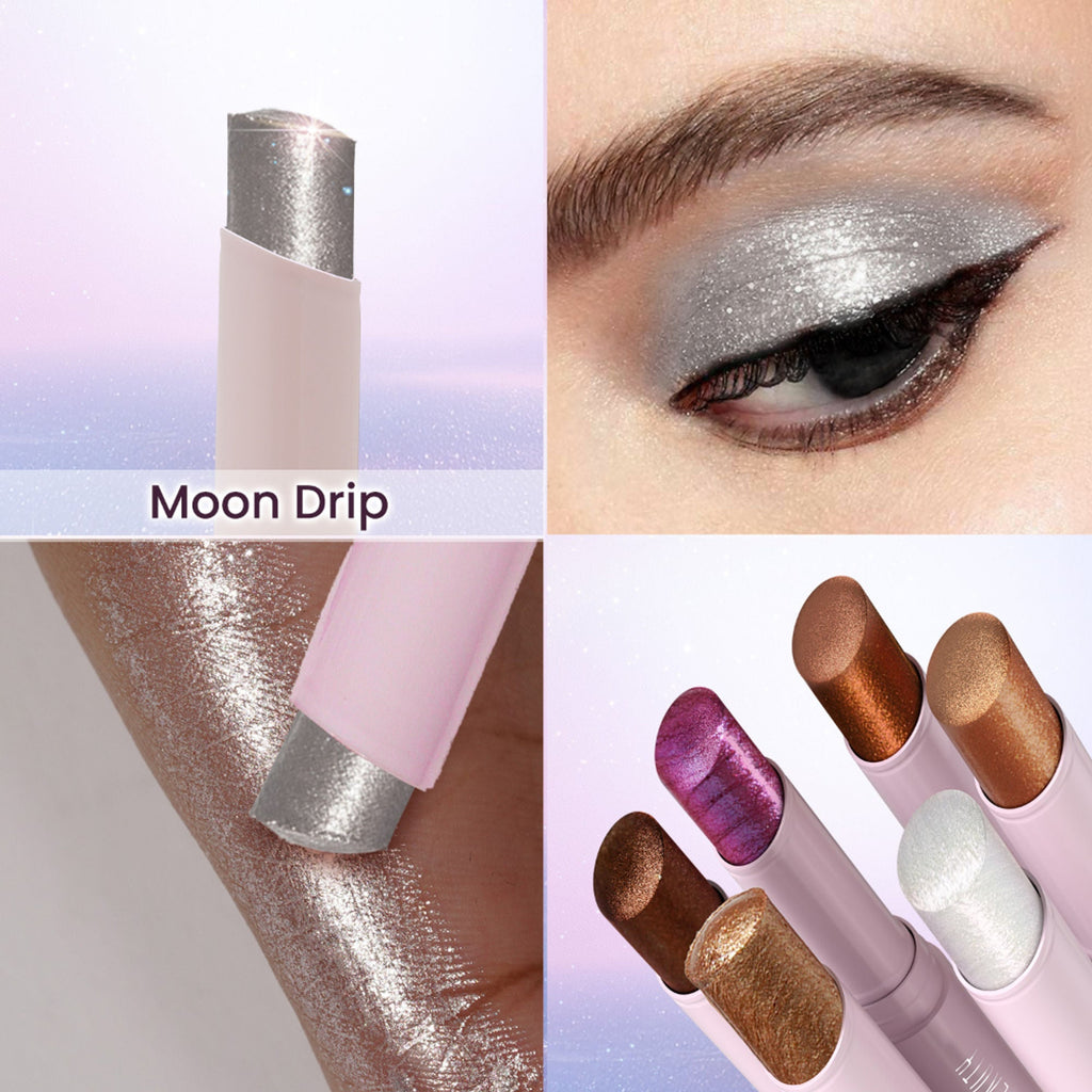 Swiss Beauty Jelly Verse Glow Eyeshadow Stick , Rich Color Payoff, Crease-Proof - Moon Drip - Distacart
