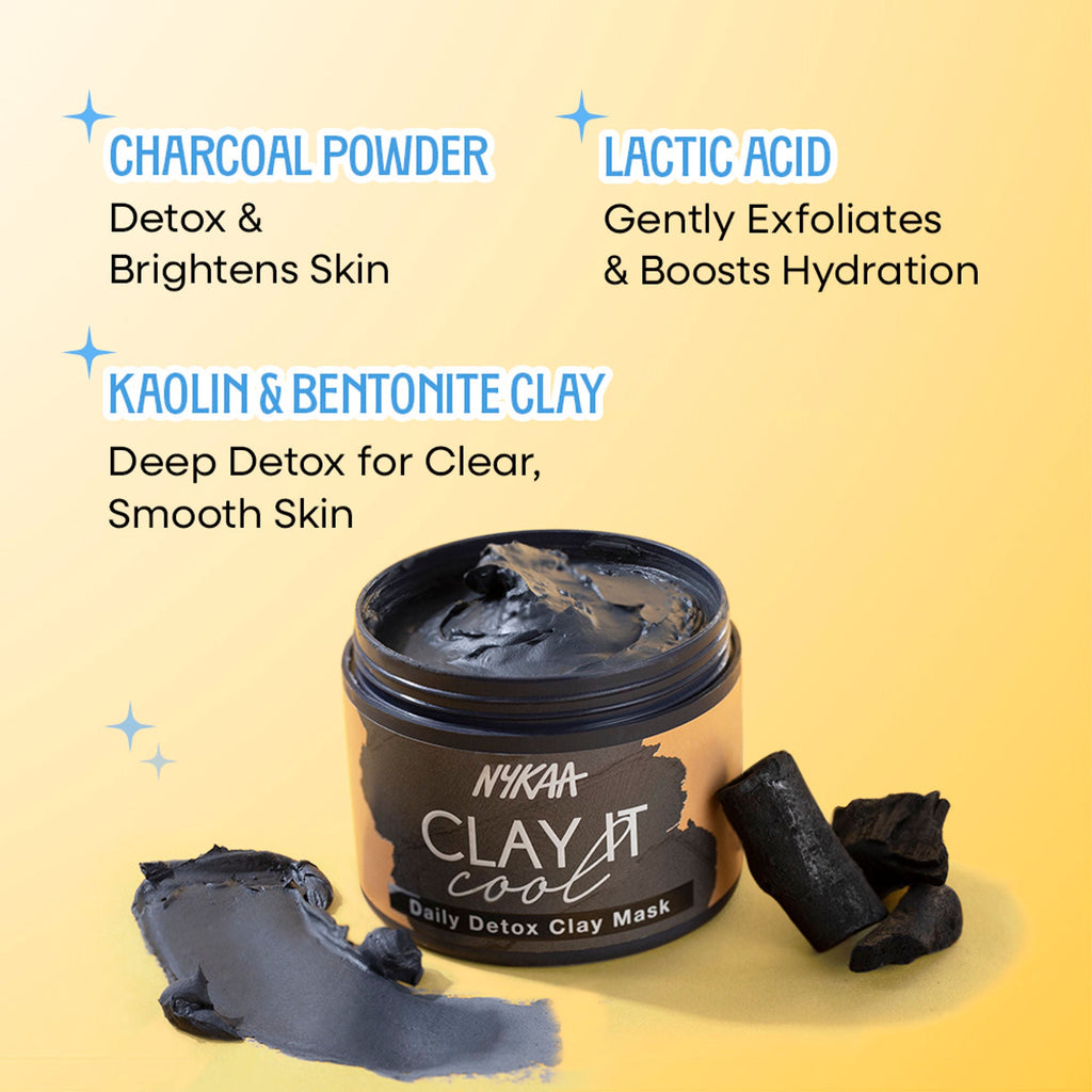Nykaa Clay It Cool Clay Mask - Daily Detox