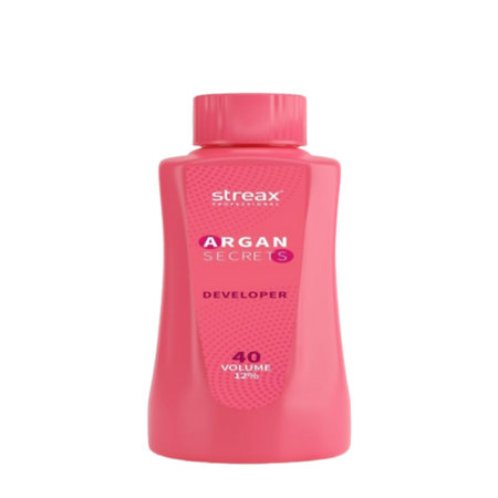Streax Professional Developer for Argan Secrets Colourant - 40 Volume 12%