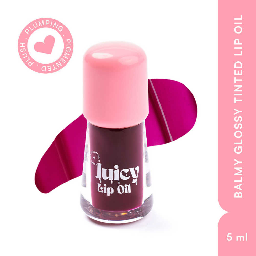 Gush Beauty Balmy Glossy Tinted Lip Oil - Rich Berry