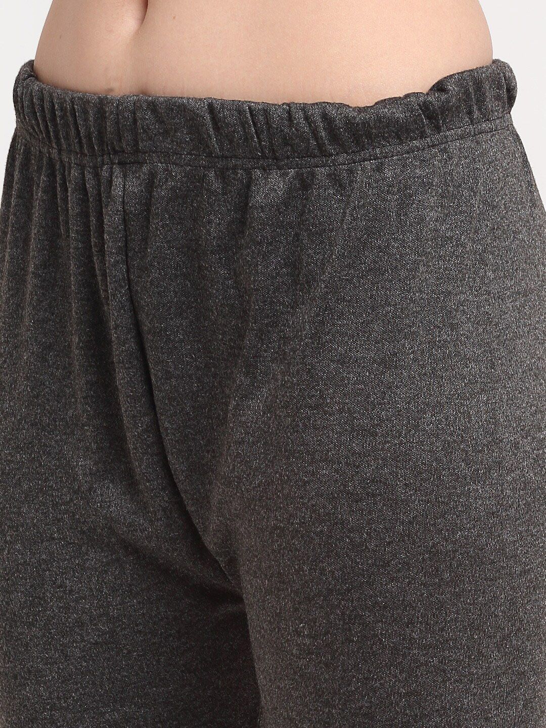 TAG 7 Women Grey Ankle-Length Leggings