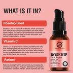 Nuerma Science Rosehip Face Serum | Hydrates, Reduces Scars & Corrects Fine Lines