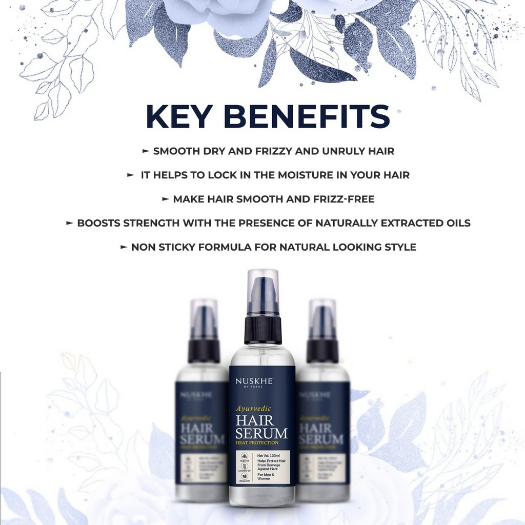 Nuskhe By Paras Hair Serum For Heat Protection