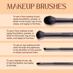 Shryoan Lip Brush with Soft & Synthetic Bristles - Distacart