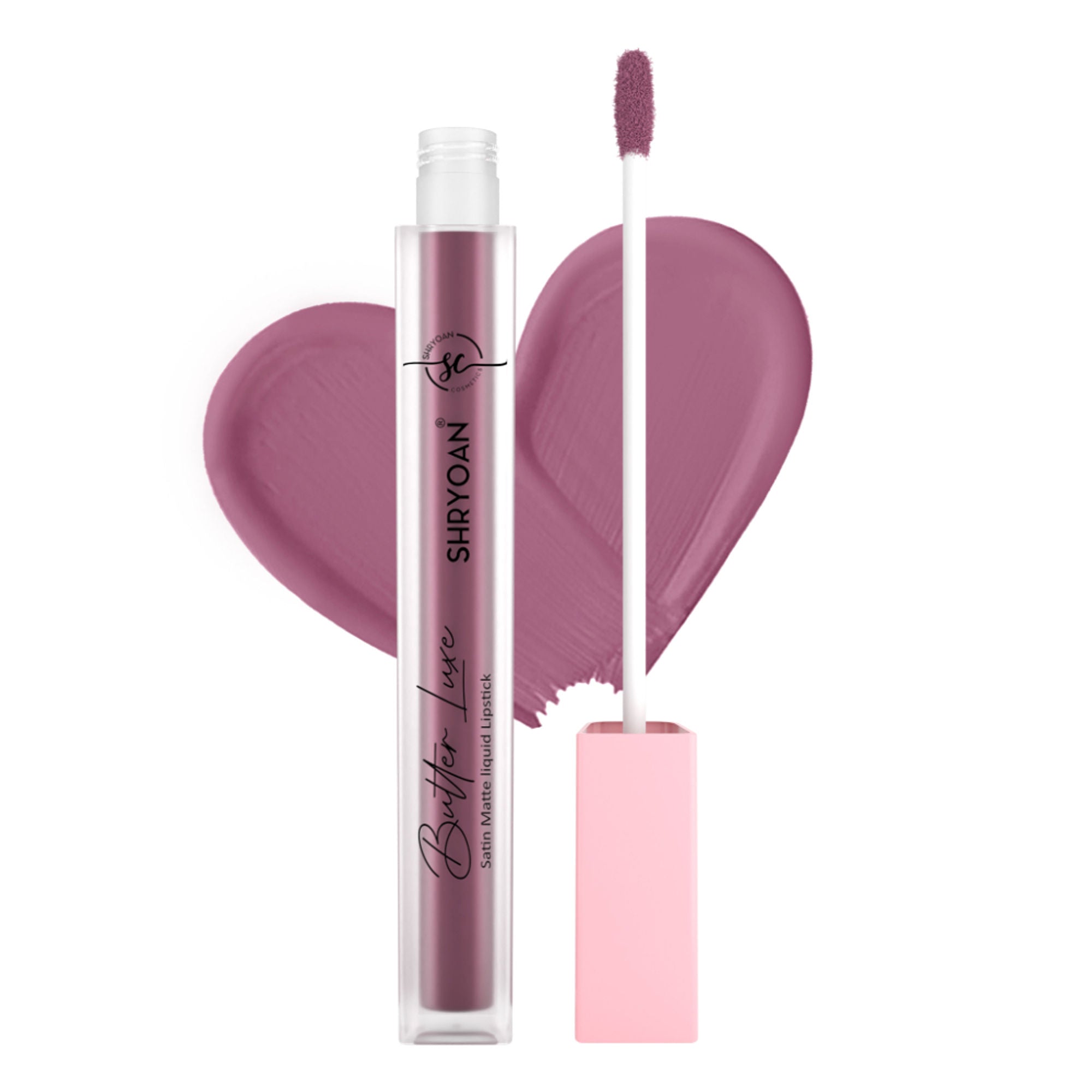 Shryoan Butter Luxe Satin Matte Liquid Lipstick - Dusty Rose 02 - Distacart