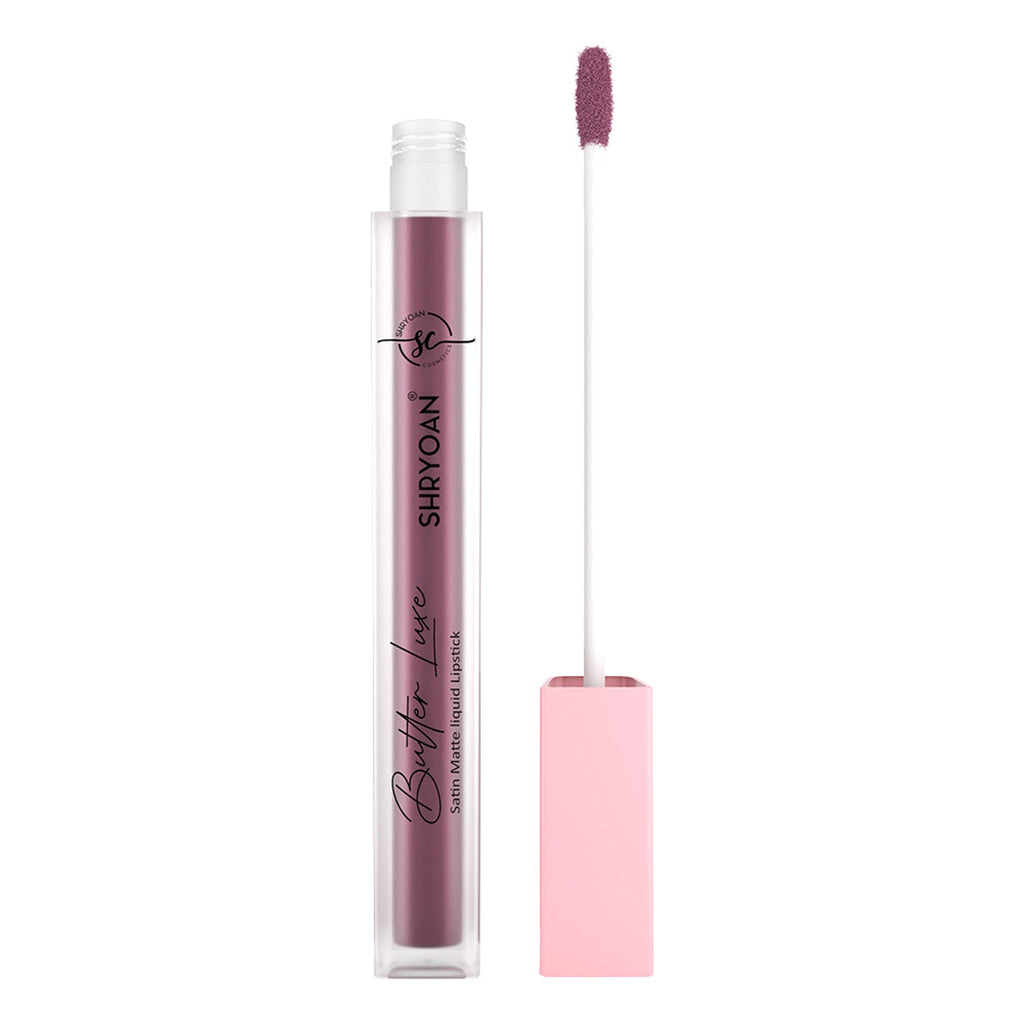 Shryoan Butter Luxe Satin Matte Liquid Lipstick - Dusty Rose 02 - Distacart