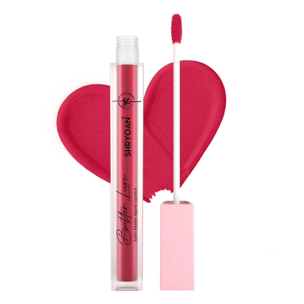 Shryoan Butter Luxe Satin Matte Liquid Lipstick - Pookie 03 - Distacart