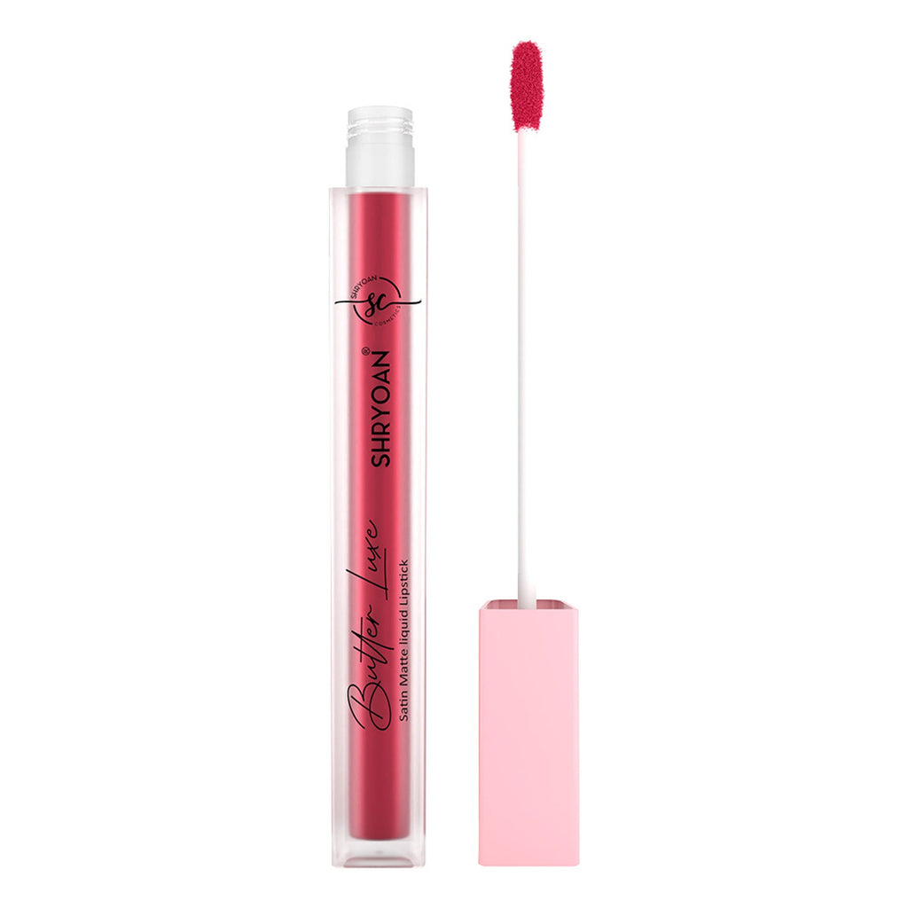 Shryoan Butter Luxe Satin Matte Liquid Lipstick - Pookie 03 - Distacart