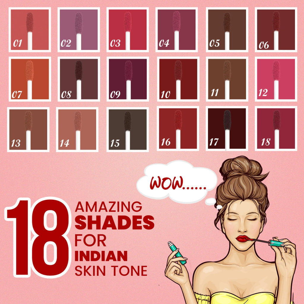 Shryoan Butter Luxe Satin Matte Liquid Lipstick - Vamp 13 - Distacart