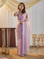 kasee Beads and Stones Silk Blend Saree - Distacart