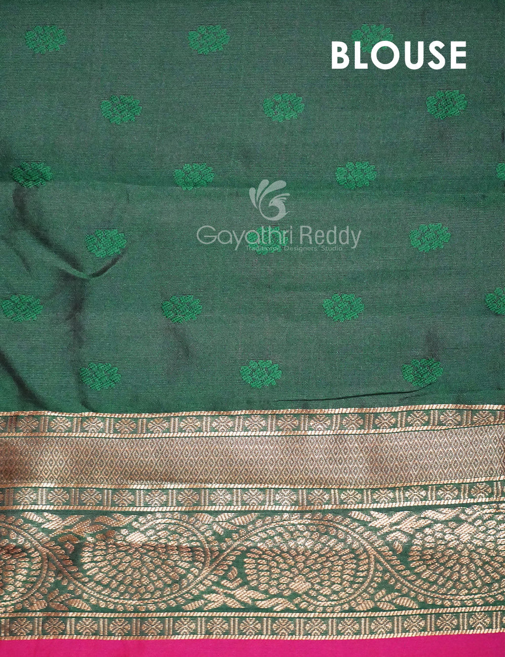 Shades of Peach Pink Floral Designbanaras Semi Silk Saree By Gayathri Reddy Designer Studio