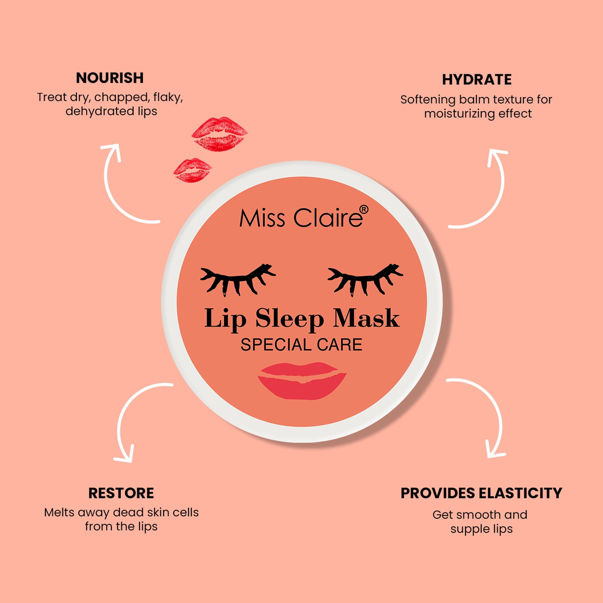 Miss Claire Lip Sleep Mask Special Care - 1 - Distacart