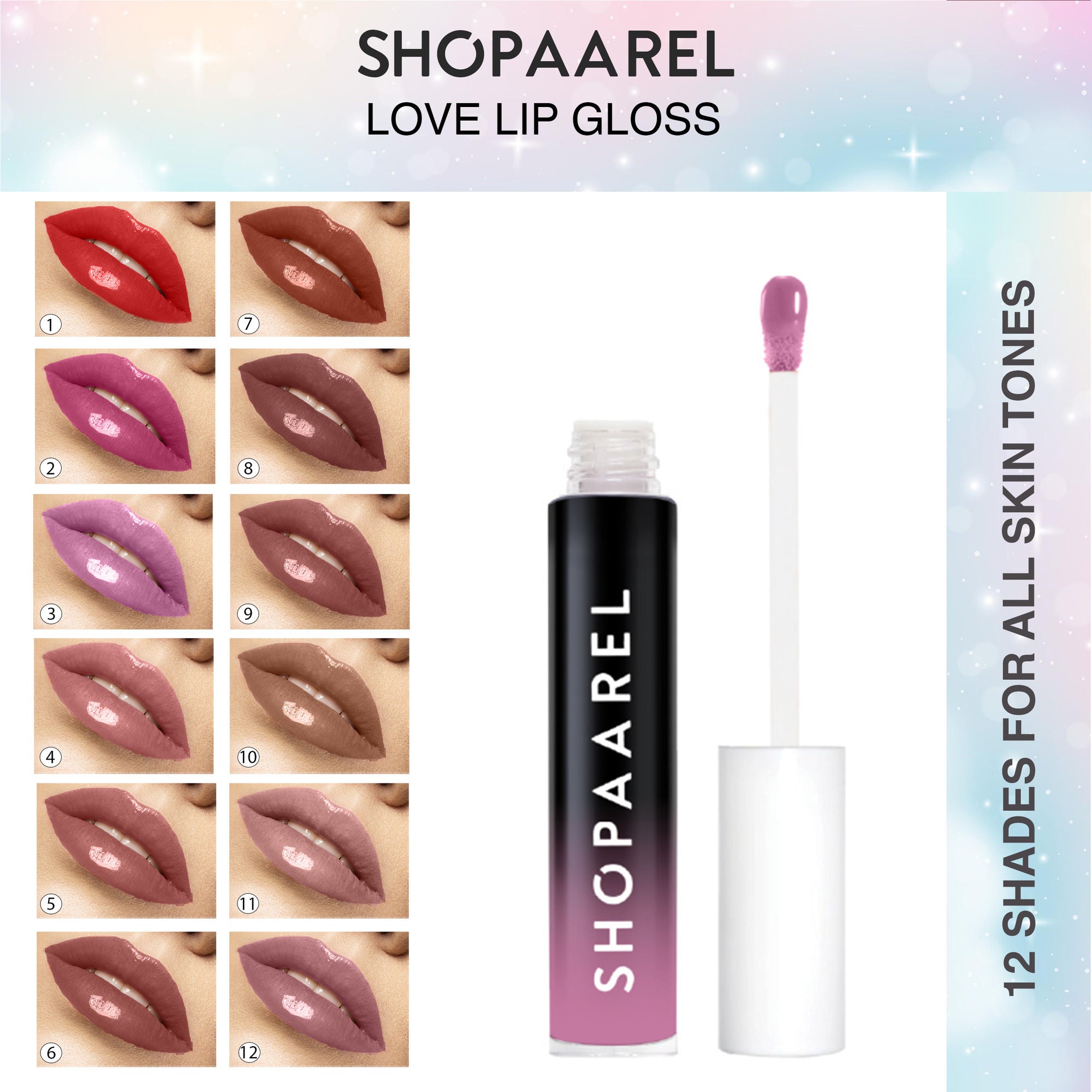 Shopaarel Gloss Love Lip Gloss - SPL03
