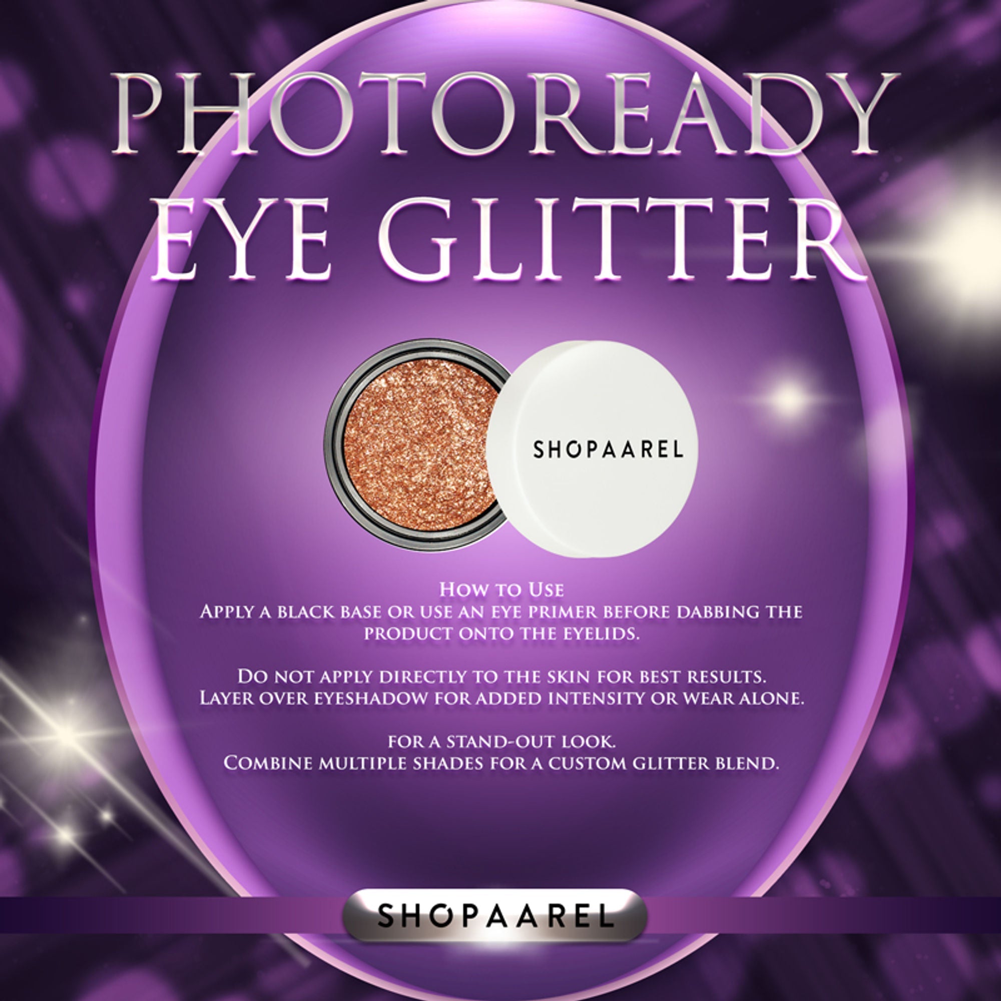 Shopaarel Photoready Eye Glitter - 08