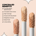 Hilary Rhoda Hide It All Matte Cover Concealer - Natural 04 - Distacart