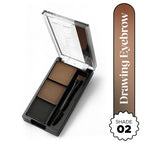 Hilary Rhoda Drawing Eyebrow Palette With 3 Natural Shades - 02