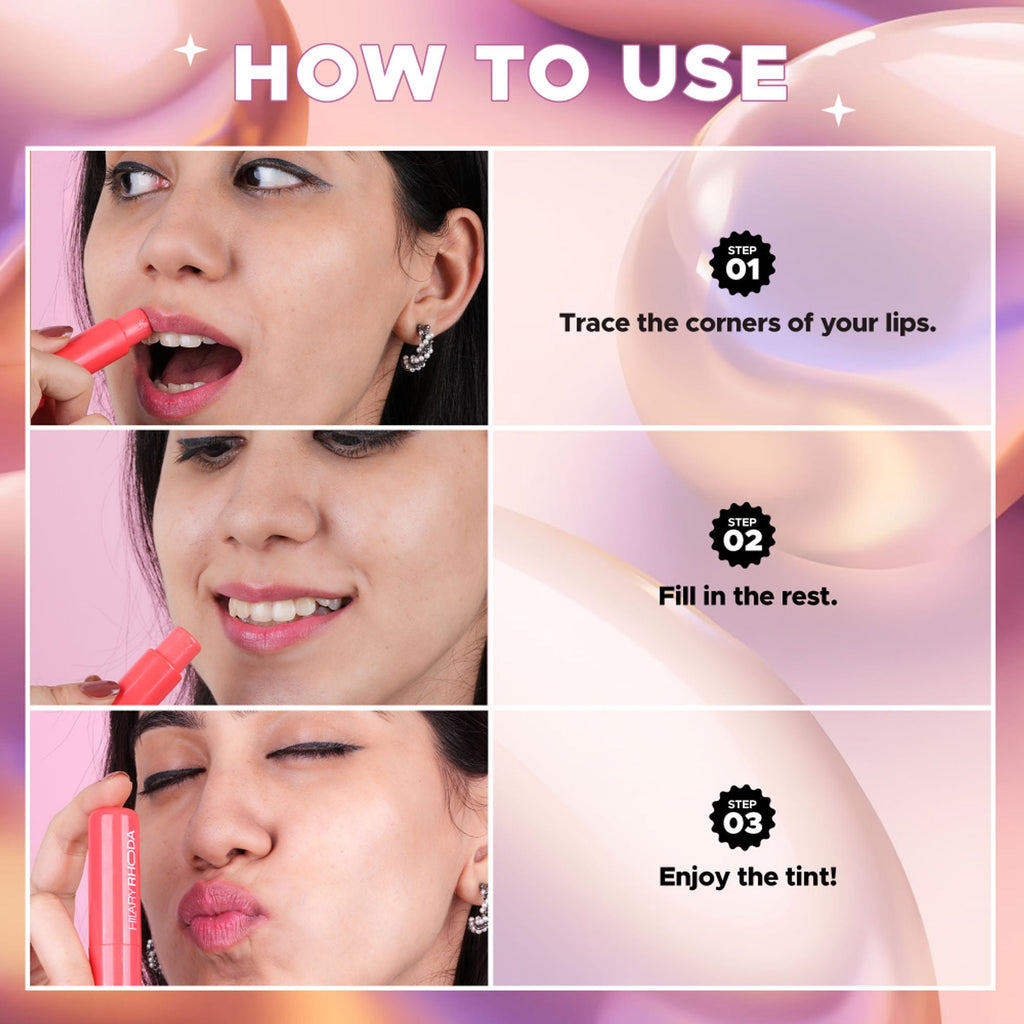Hilary Rhoda Colour Splash Lip Balm With SPF 15 - Apricot 04 - Distacart