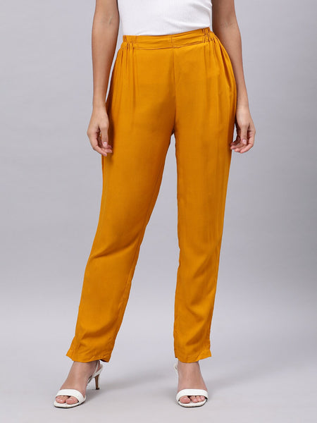 Souchii Yellow Liva Palazzos