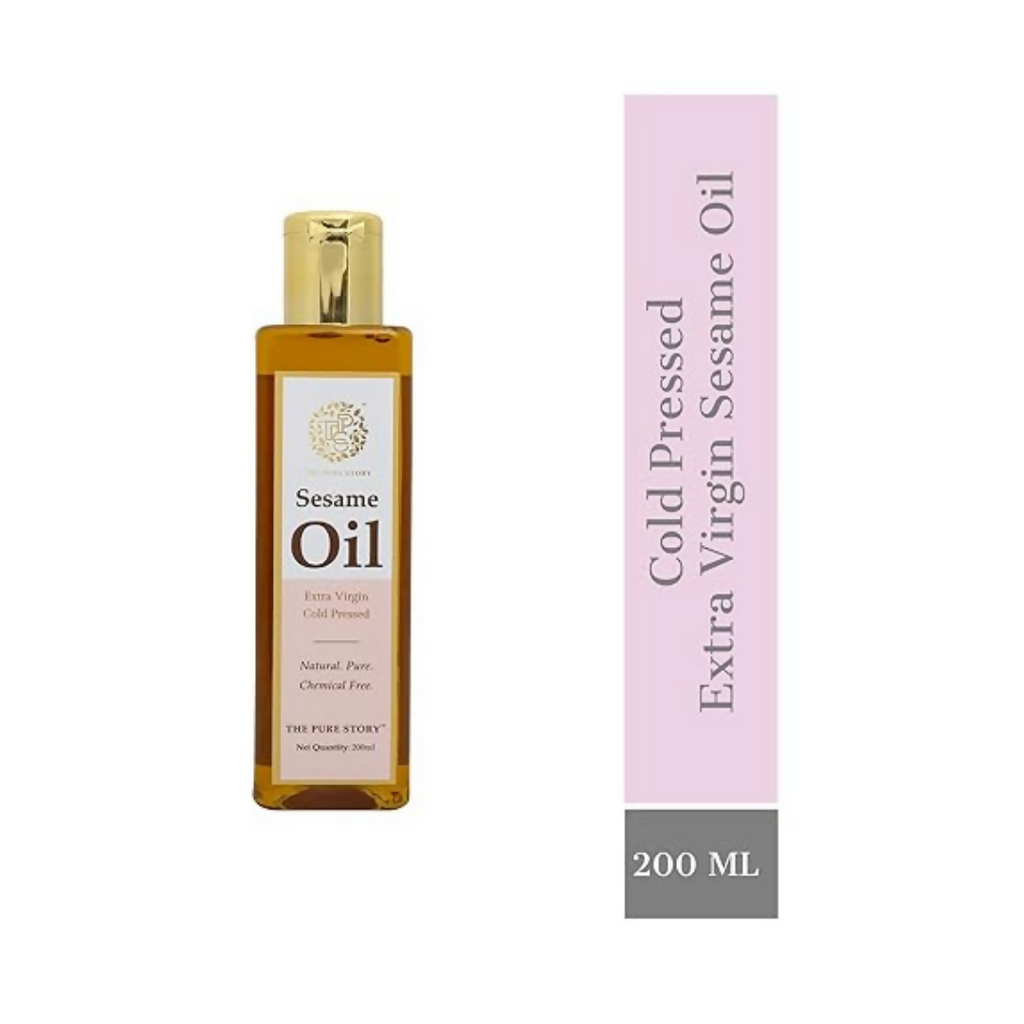 The Pure Story Natural Cold Pressed Oil for Hair & Skin with Seasame - Distacart