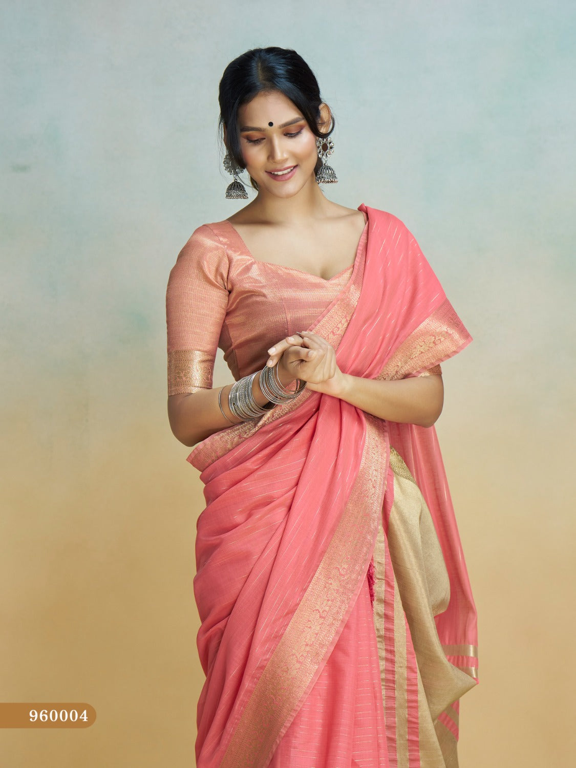 Anaita Red Handloom Khadi Silk Zari Woven Work Saree With Blouse Piece - Distacart