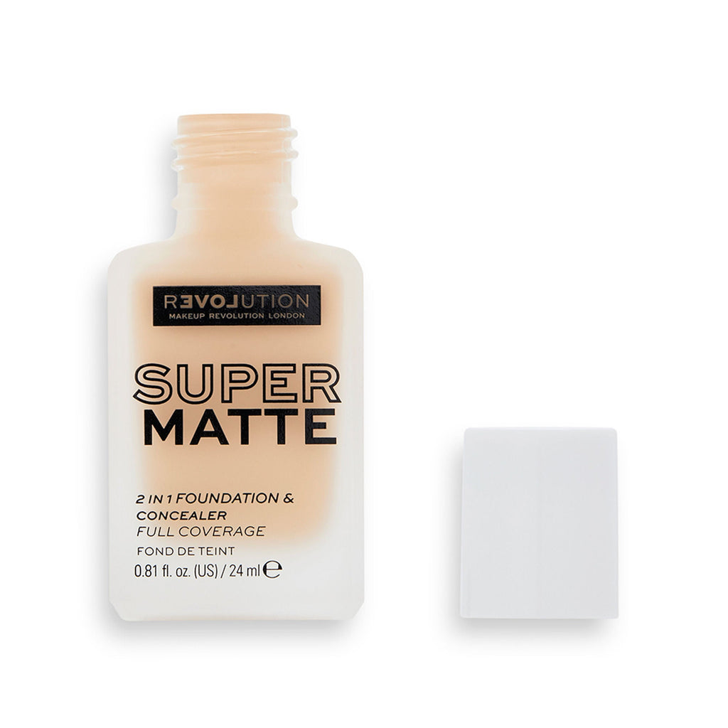 Makeup Revolution Relove Supermatte Foundation - F8-5 - Distacart
