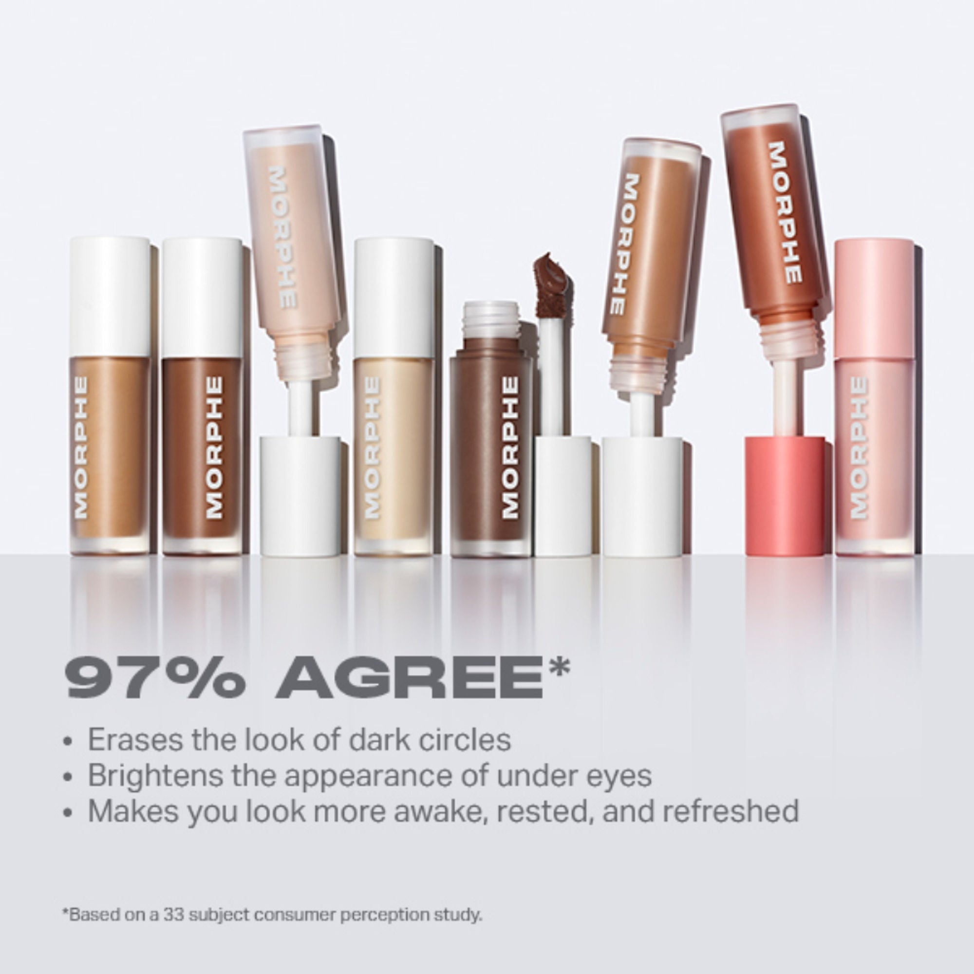 MORPHE Wakeup Artist Under Eye Correcting Concealer - Peach 02