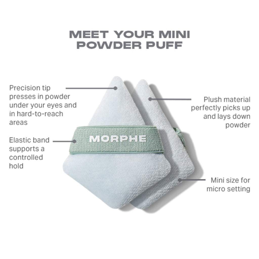 MORPHE To The Point Mini Powder Puff Trio - Distacart