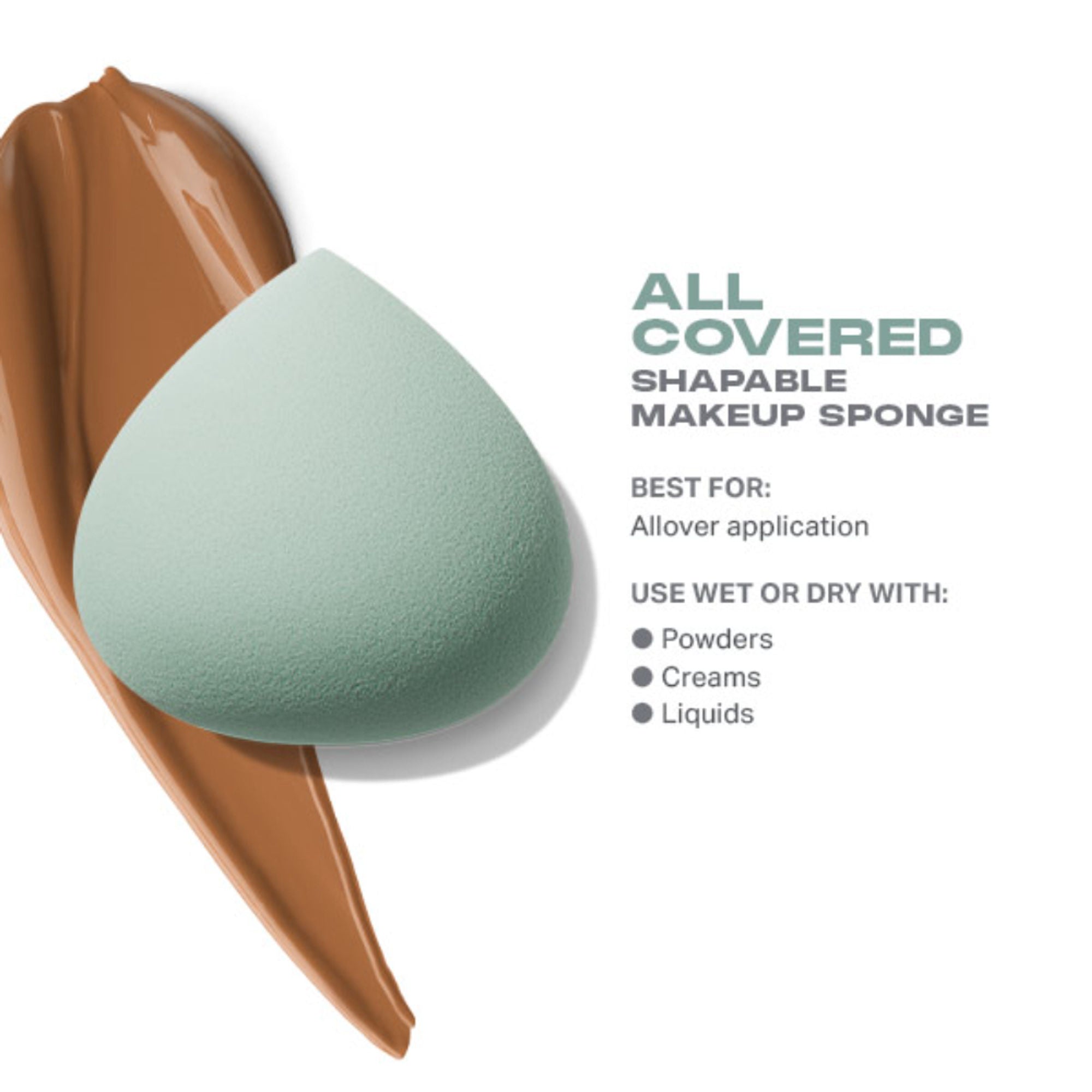 MORPHE All Covered Shapable Makeup Sponge - Distacart
