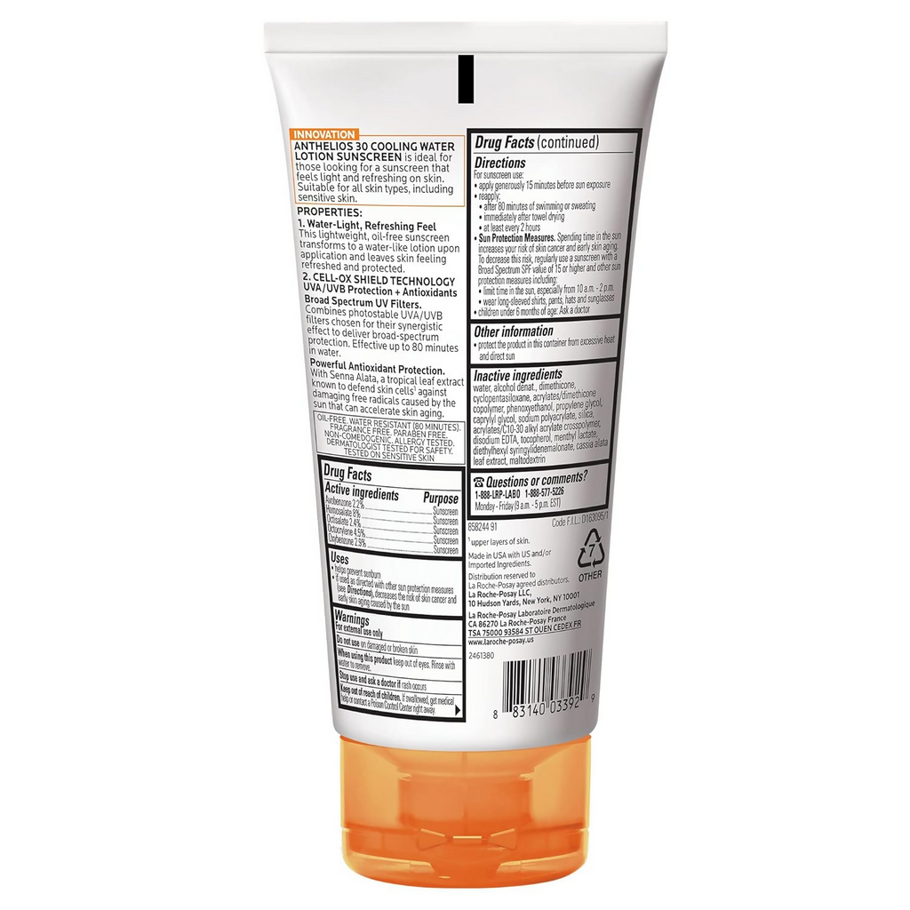 La Roche-Posay Anthelios Cooling Water-Lotion Body