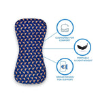 AHC Shoulder Sleeping Pillow for New born - 100% Cotton