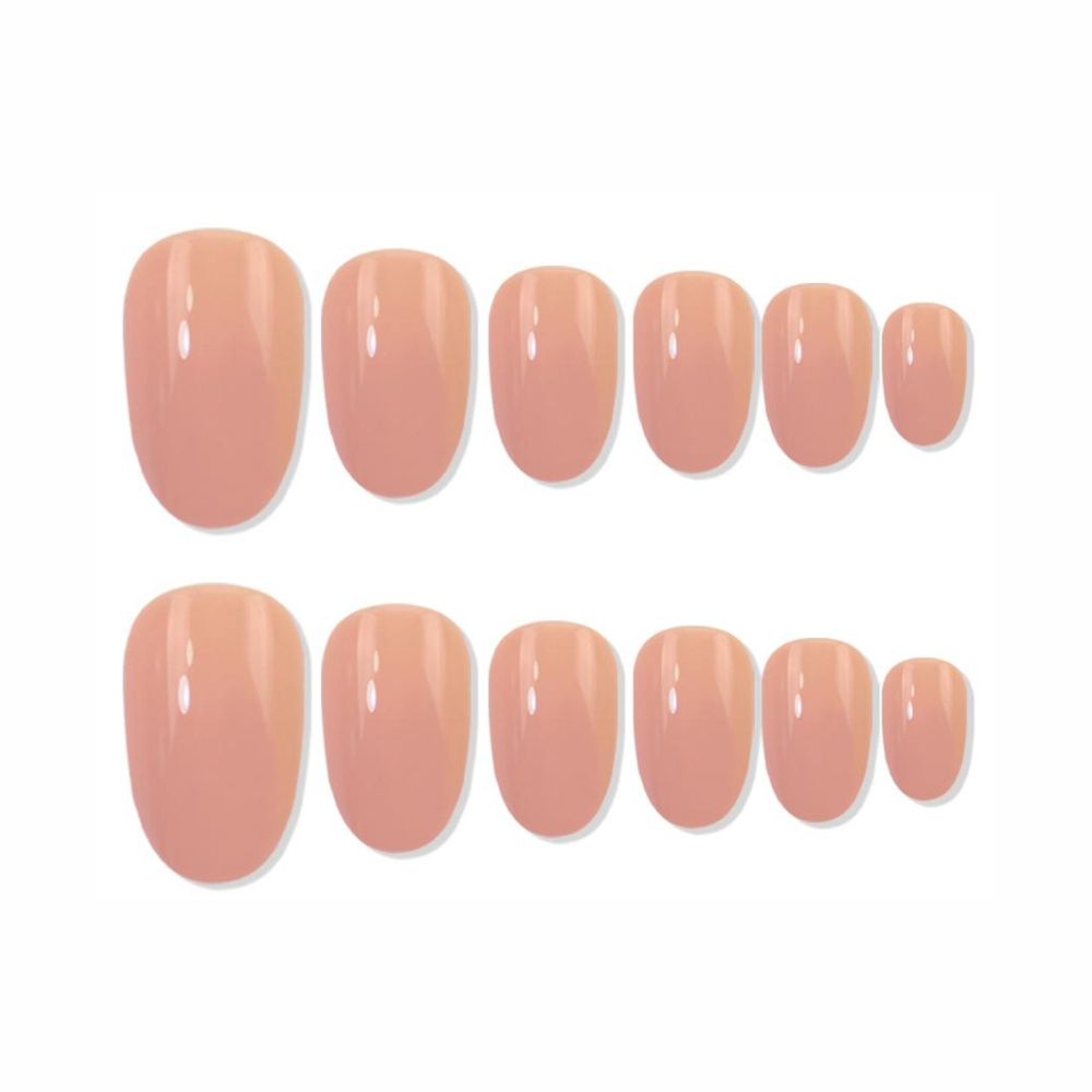 shills professional reusable press on nails oval spn513