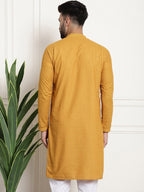 Sojanya Geometric Embroidered Thread Work Pure Cotton Straight Kurta