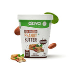 OZiva Natural Peanut Butter-Crunchy - Distacart