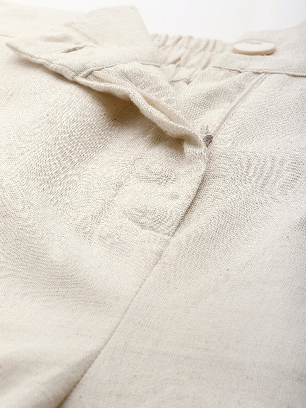 Juniper Women Natural Cotton Flex Solid Wide Leg Palazzo - Distacart