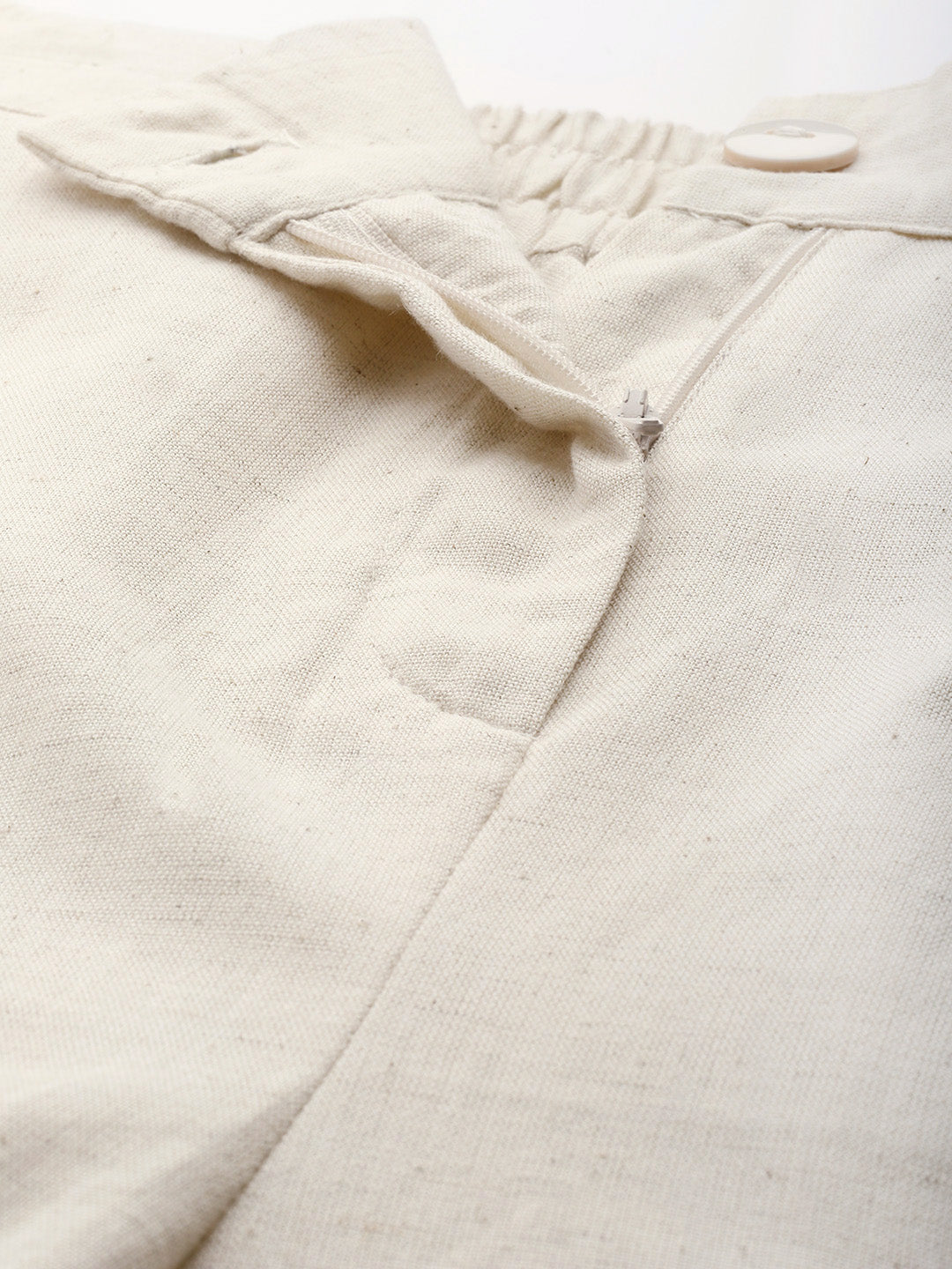 Juniper Women Natural Cotton Flex Solid Wide Leg Palazzo - Distacart